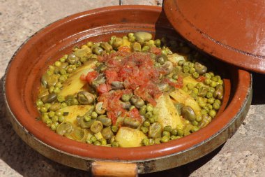 Taze Fas Etiketi Yakın plan