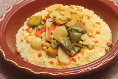 Fas Kuskusu Yakın plan