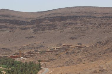 Ouarzazate Fas 'taki Fint Oasis, Finnt Oasis