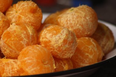 Kabuksuz portakallar Yakın plan