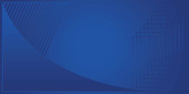 Dark Blue lüks iş dünyası soyut arka plan tasarımı. Koyu mavi çizgi şablon prim arkaplanı.