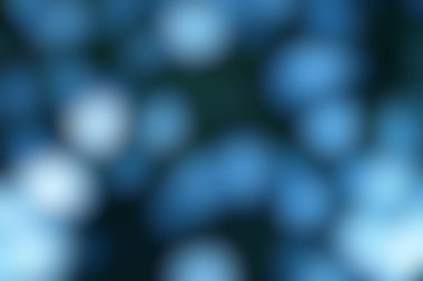 Grafik tasarım kaynakları ve dekorasyon için yumuşak mavi bokeh soyut arkaplan