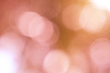 Mercan bokeh arkaplan efekti yumuşak bulanık doku şenlikli rüya dekoratif