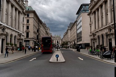 Londra 'nın merkezindeki manzaranın mimarisi.
