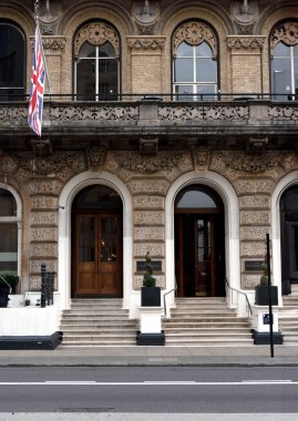 Londra 'nın merkezindeki manzaranın mimarisi.