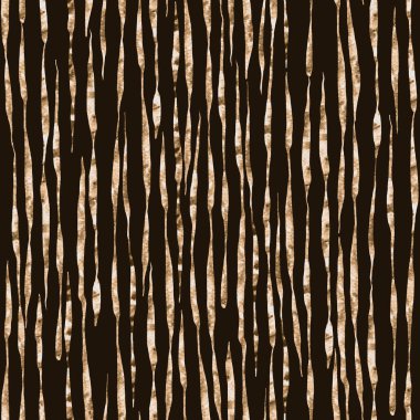 Suluboya dikey çizgiler, siyah arka plandaki çizikler gibi. Tekstil ve duvar kağıdının dikişsiz desenleri. Bir yazdırılabilir illüstrasyon çalışması. 