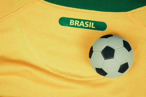 Пауло Бразил Июня 2018 Года Национальный Символ Логотип Бразильской Футбольной — стоковое фото