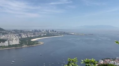 Rio de Janeiro - Rio 'nun Rıhtım Sahili, Sugar Loaf Montain ve Skycity Hattı' nın Sinematik Çekimi