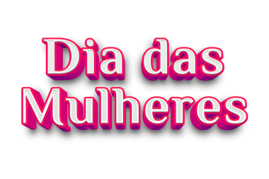 Kadınlar Günü 3D Sosyal Medya için Tipografi Tasarımı