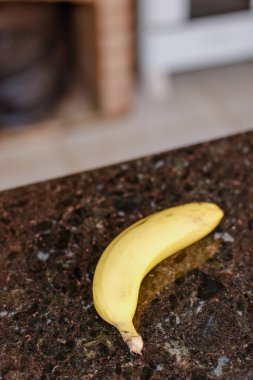 Deisgn şablonu için tezgahın üzerinde Brezilya Muzu