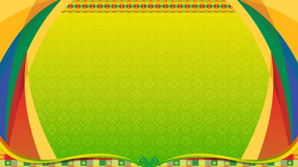 Arkaplan Motifi Melayu Riau, Arka plan Spanduk, bayrak