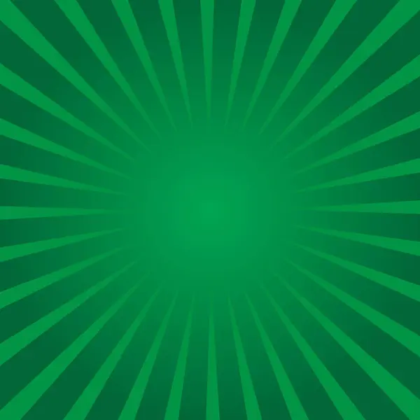 Yeşil güneş patlaması arkaplan tasarımı çizimi
