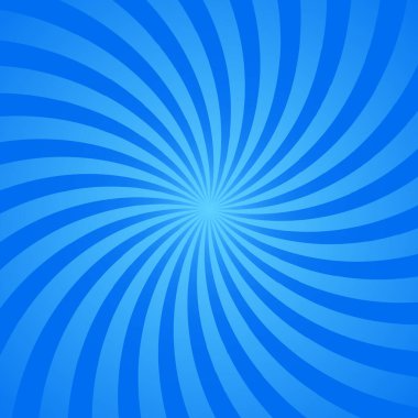 Mavi ışınlar arka plan vektör illüstrasyonu