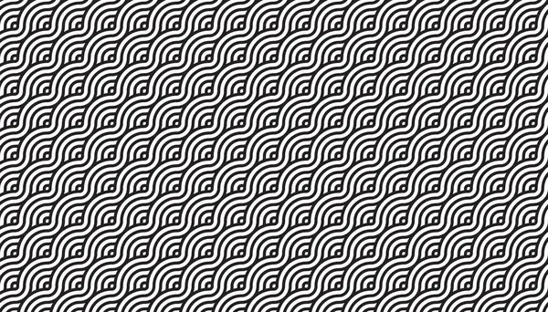 Çemberin kusursuz şekli. Siyah ve beyaz daire şeklinde kusursuz bir arka plan. Radikal pürüzsüz desen