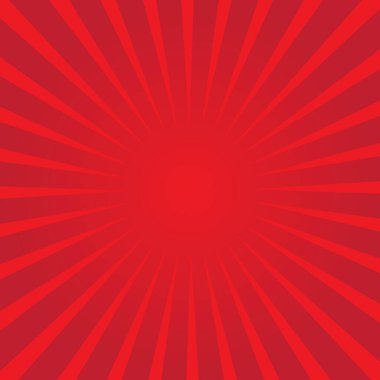 Kırmızı güneş patlaması arkaplan tasarımı çizimi