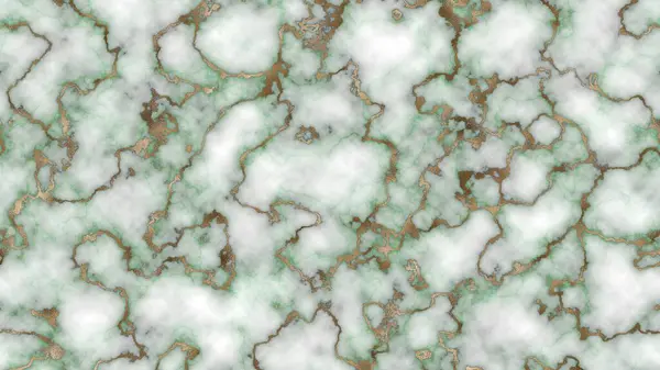 Lüks mermer desenli arka plan beyaz altın yeşili renkler