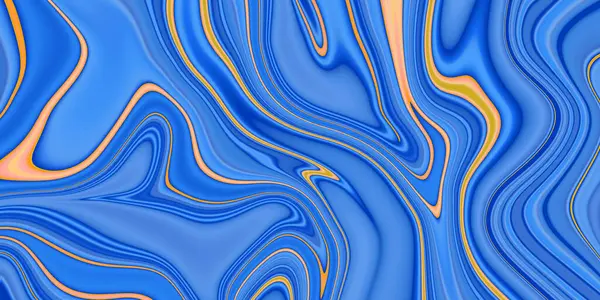 Renkli mermer mürekkep. Mavi ve turuncu mermer desenli soyut arka plan. arkaplan veya duvar kağıdı için kullanılabilir