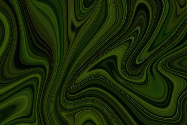 Koyu yeşil saykodelik sıvı mermer akışkan soyut sanat arka plan tasarımı. Modaya uygun sıvı mermer tarzı. İnternet, reklam, baskılar, duvar kağıtları için ideal.