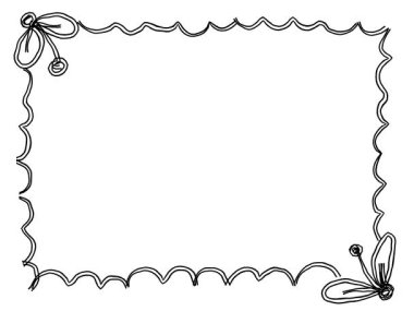 El Çizimi Karalama Çerçeve Kırpma Döngüsü