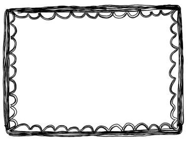 Karalama Döngüsü Kenarlık Çerçevesi CanlandırmasıName