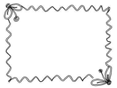 Doodle Çerçeve Döngüsü Kusursuz Canlandırma