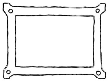 Scribbles ile Canlandırılmış Çerçeve Kenarlığı