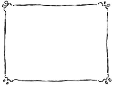 Doodle Çizgileri ile Oyuncu Döngü Çerçevesi