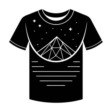 New Concept Contemporary T Shirt Design Trendy and Minimalist Graphic Apparel clipart