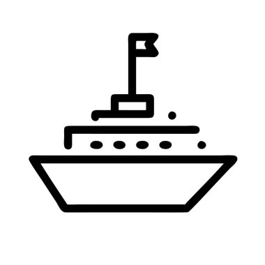 Minimalist boat on waves silhouette vector artwork, perfect for nautical-themed decor. Ideal for creating stylish, modern, and artistic designs with a simple yet elegant touch. clipart