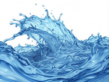 Close-Up Rippling Water Movement Graphic for Spa and Wellness Backgrounds in High-Resolution clipart