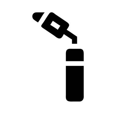 Otoscope Icon Vector Illustration High-Quality Medical Diagnostic Tool Icon clipart