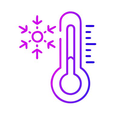 Mercury Thermometer Icon Medical and Healthcare Symbol for Digital and Print Designs clipart