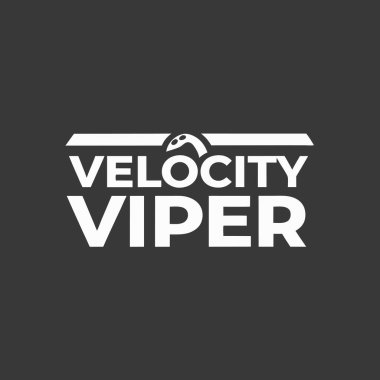 Velocity Vipers Logo Vector Design for Sports Teams and Business Branding clipart