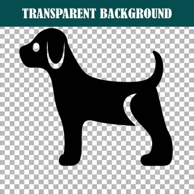 Basit, temiz ve kolayca tanınabilen bir köpek silueti. Çok yönlü bir tasarım