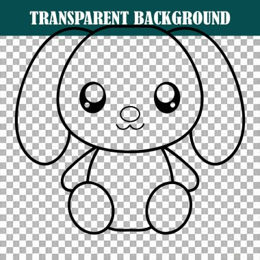 Büyüleyici bir tavşanın büyüleyici görüntüsü, büyüleyici gözleriyle masumiyet ve şefkat saçıyor.