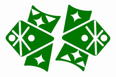 Canlı, soyut bir geometrik tasarım yeşil elmas, üçgen ve daire şekillerini temiz beyaz arka plana karşı sergiliyor. Bu modern grafik çeşitli uygulamalar için uygun tekrarlayan bir desen içerir. Çağdaş tasarım projeleri için mükemmel.