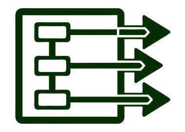 Bir sonraki projenizi bu modern diyagramla hayal edin. Bir süreç akışı sergiliyor. Bu akış şeması, bir iş sürecinde gözü yönlendirmek için beyaz zemin üzerinde temiz, dikdörtgen elementler ve oklar kullanır. Sunumlar ve bilgi grafikleri için mükemmel,
