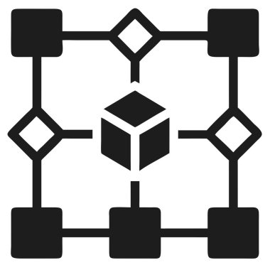 Soyut bir geometrik ağ çizimi veri teknolojisini sembolize eden merkezi bir küp tasvir eder. Bu vektör tasarımı karmaşık çizgi çalışmaları yoluyla bağlantı ve bağlantı gösteriyor. İletişim, internet sistemleri, bilgi p için ideal