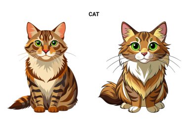 Çok Yönlü Vektör Kedi: Her Proje için Mükemmel