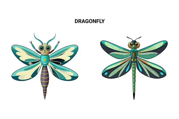 stock vector Versatile Vector Dragonfly: Perfect for Any Project