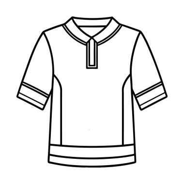 Jersey vektör taslağını inceleyin. Yüksek kaliteli izole resimler tasarım, baskı ve markalaşma için mükemmel. Profesyonel ve yaratıcı projeler için ideal.