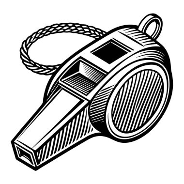 Düdük vektör siluetini keşfet. Tasarımlar, markalaşma ve baskı malzemeleri için yüksek kalitede izole resimler ideal. Profesyonel ve yaratıcı kullanım için mükemmel.