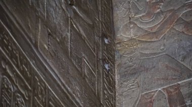 Edfu Tapınağı, Mısır 'ın yukarısında gün ışığında