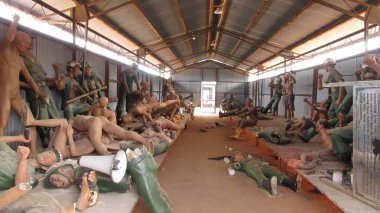 Pho Quoc Adası esirleri Vietnam Savaşı 'nın yeniden canlandırılmasında