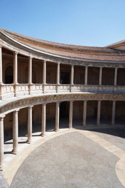 Palacio de Generalife ve kale, Alhambra, Granada, İspanya