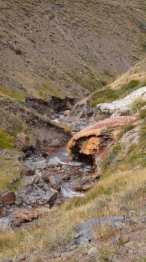 And Dağları manzarası, Şili 'deki Cajon del Maipo