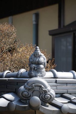 Osaka, Japonya yakınlarındaki Yamanaka nehrinden Wakayama manzarası