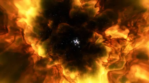 Nebulosa Cósmica Espacio Entre Estrellas Galaxias Nebulosa Nubes Gas Espacio — Foto de Stock