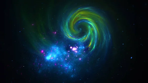 Galáxia Cena Espacial Com Planetas Estrelas Galáxias Modelo Galáxias Bandeira — Fotografia de Stock