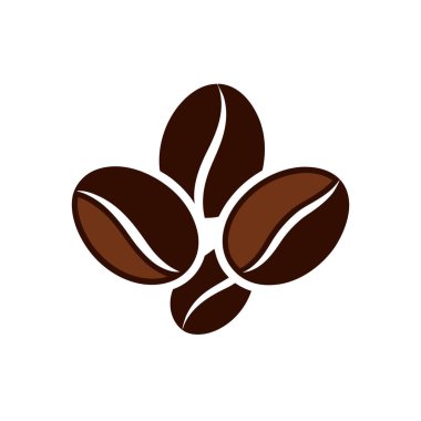 Kahve çekirdekleri tasviri, kafeler, logolar, ambalajlar ve dekorasyon için ideal. Tasarım projelerinize bu çok yönlü grafikle bir miktar aromatik cazibe ekleyin.